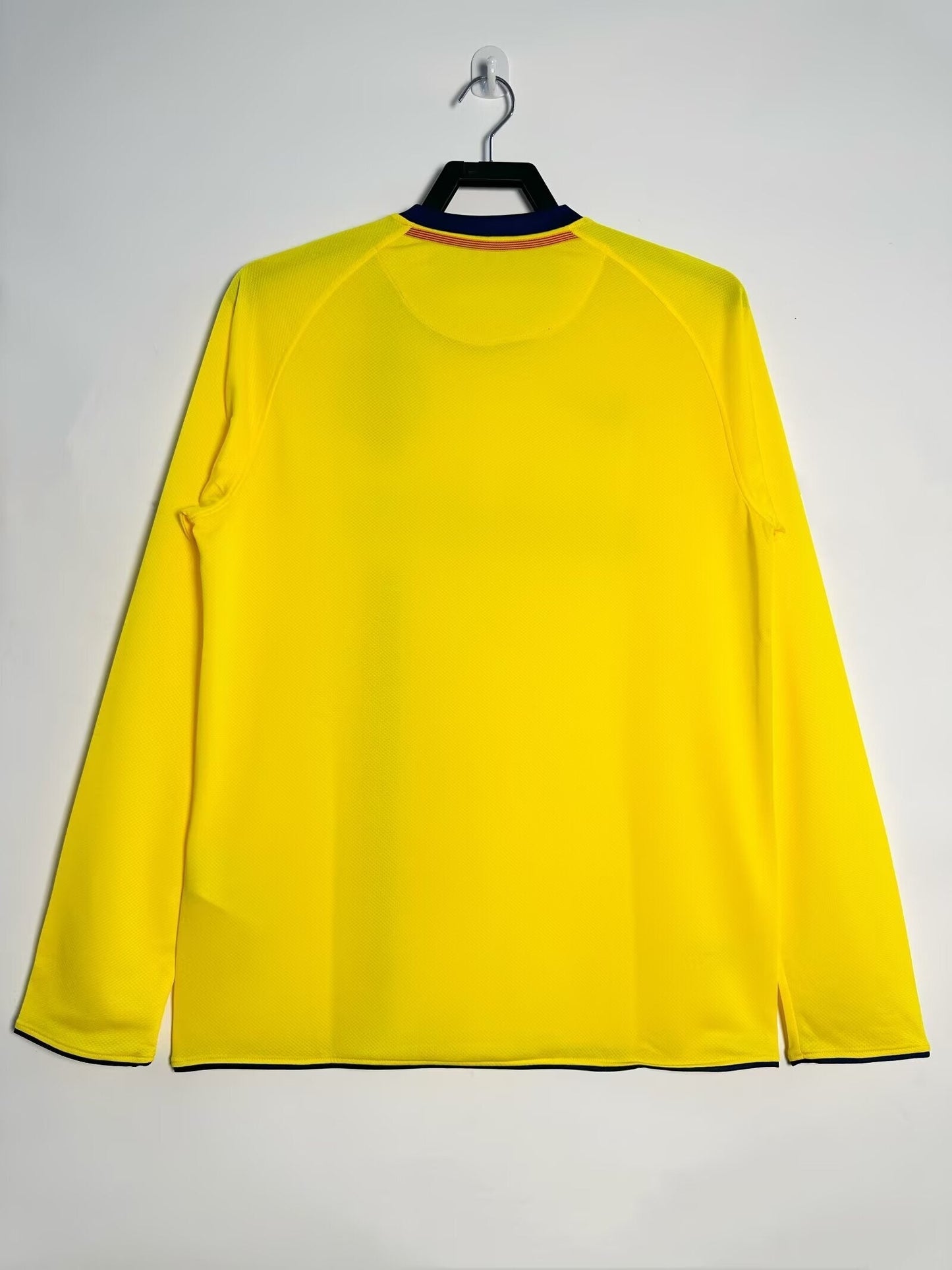 Maillot Rétro Homme Manches Longues Extérieur Barcelone - 2008/09