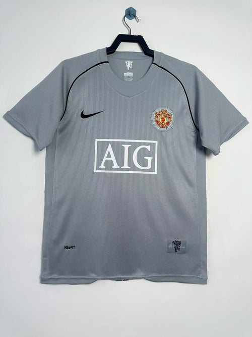 Maillot rétro homme Manchester United GK gris - 2007/08
