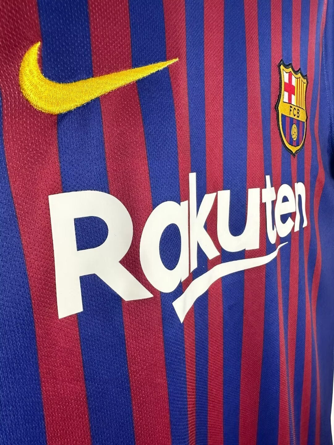 Camiseta Retro de Hombre del Equipo Barcelona - 2018/2019