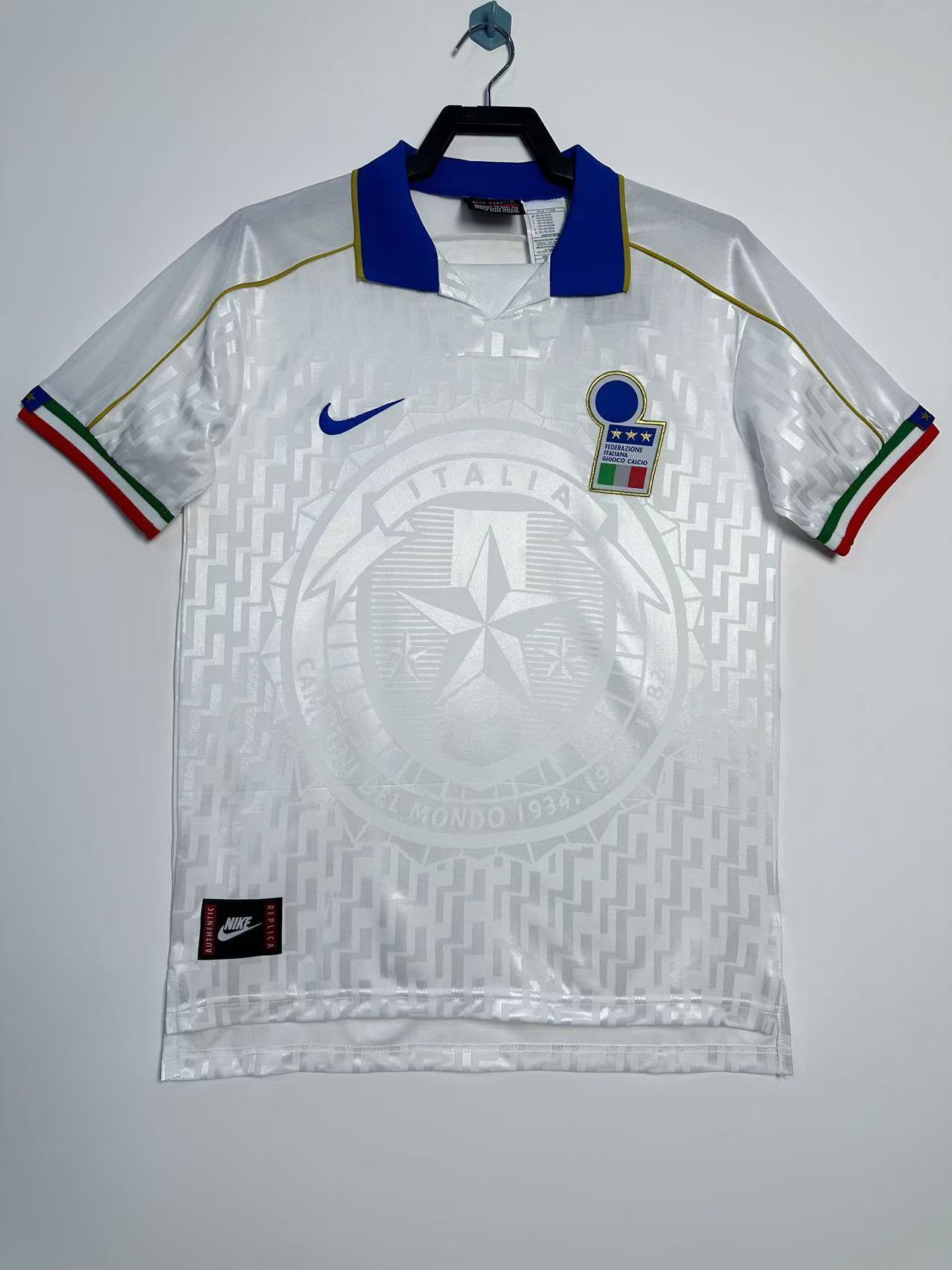 Camiseta retro para hombre de la selección italiana - Visitante 1995