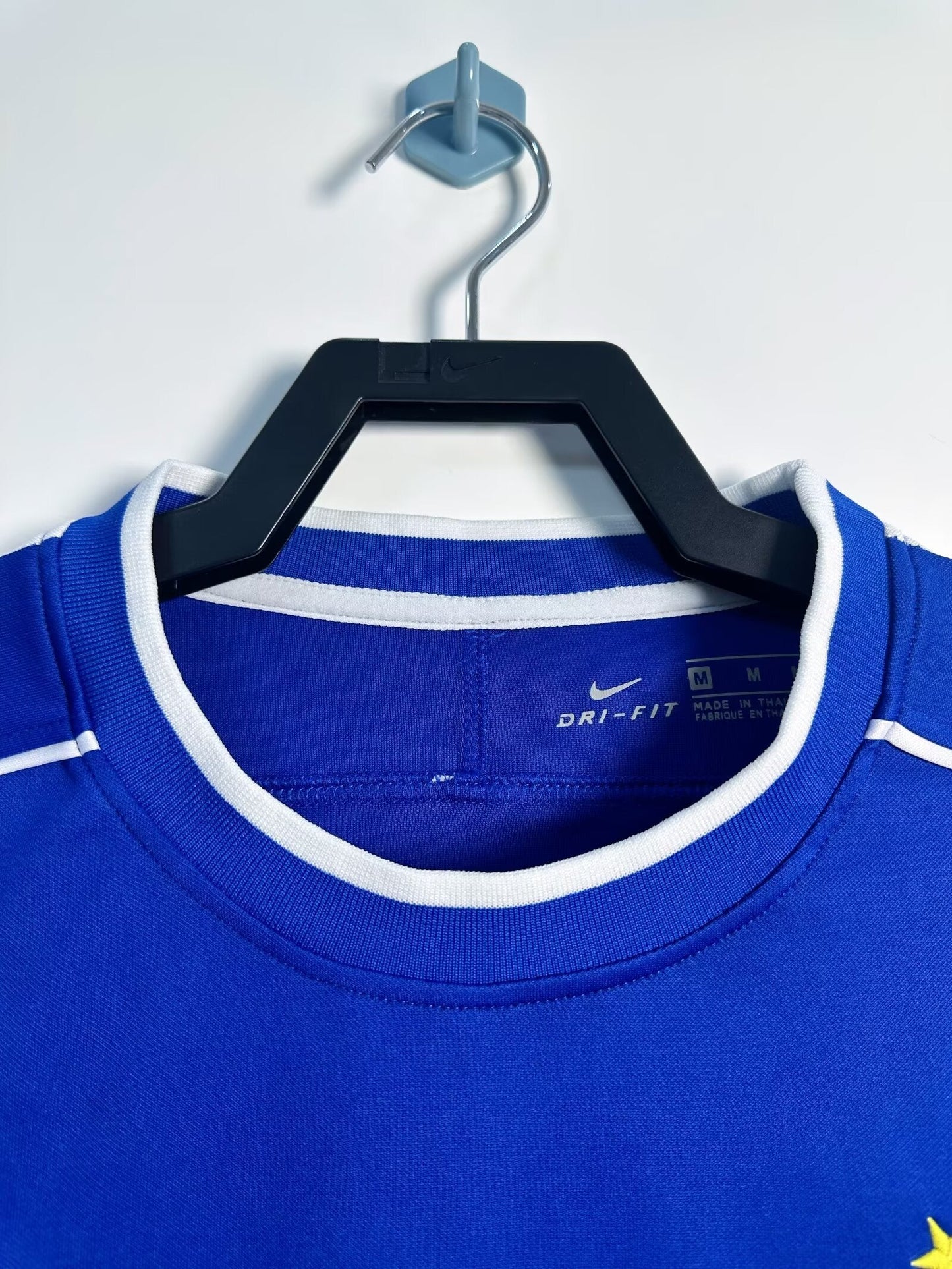 Maillot rétro à manches longues de l'équipe nationale du Brésil 1998