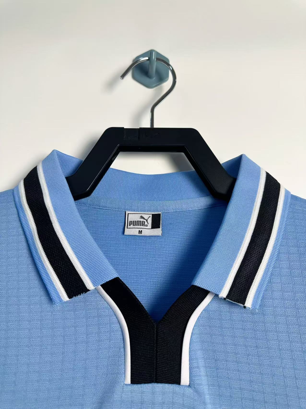 Camiseta retro de manga larga de local de la Lazio para hombre - 1998/99