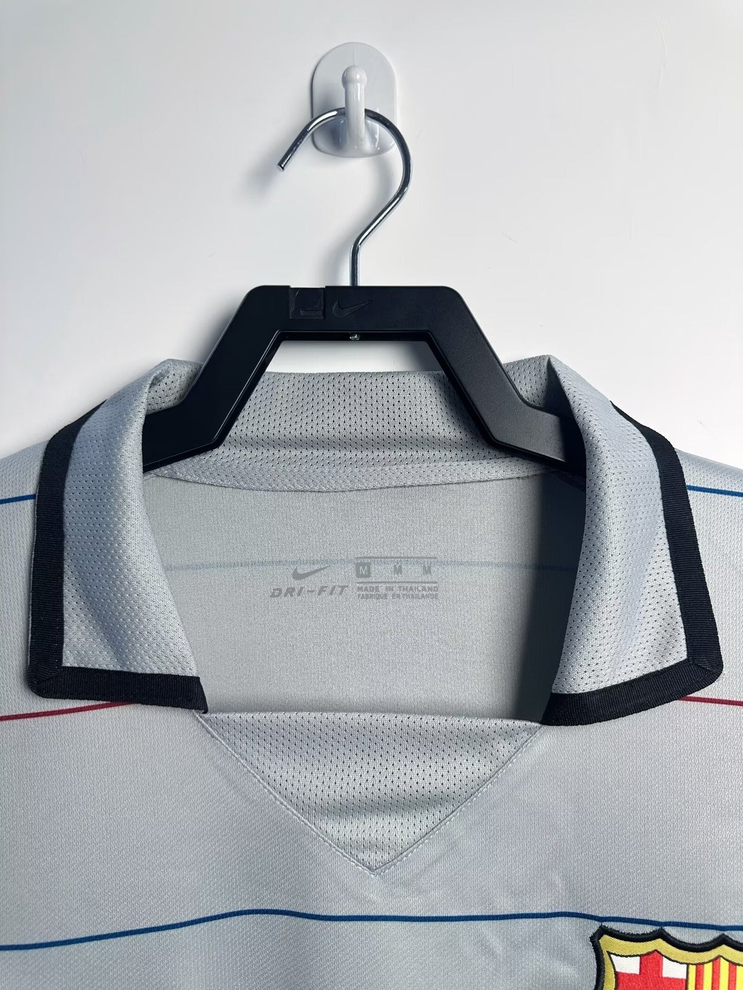 Maillot Rétro Homme Manches Longues Extérieur Barcelone - 2003/04