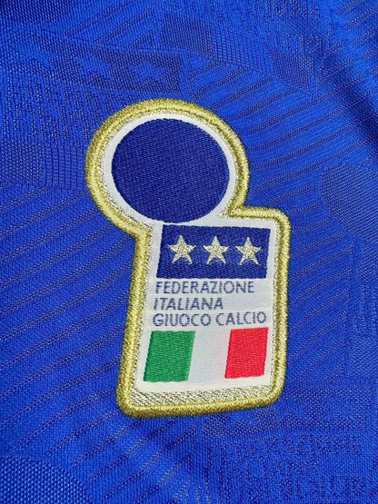 Camiseta Retro de Manga Larga de la Selección Nacional de Italia para Hombre - 1994