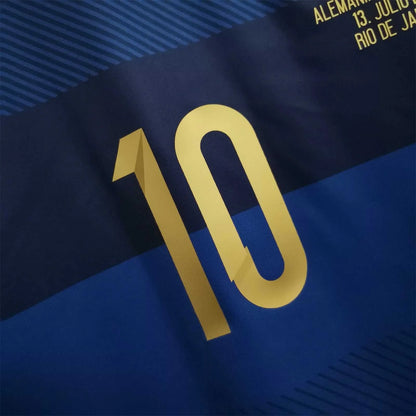 Messi Argentina Away Jersey World Cup Final - 2014