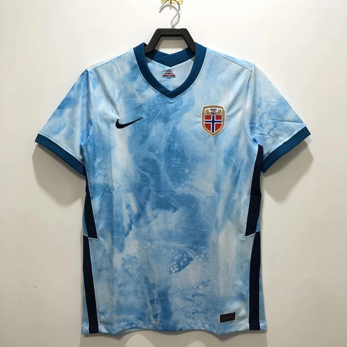 Camiseta Retro para Hombre de la Selección Nacional de Noruega - 2020/21