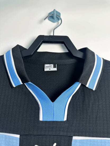 Camiseta de Hombre Retro Manga Larga de Visitante del Lazio - 1998/99
