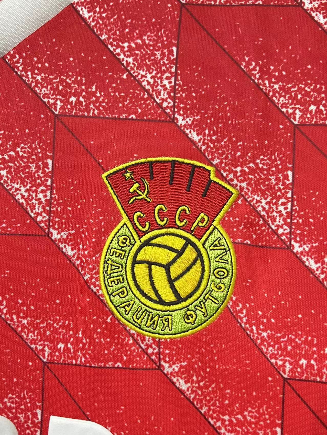 Camiseta Retro Hombre Selección Nacional Unión Soviética - 1988/89