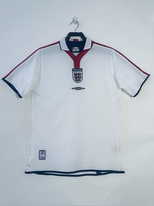 Camiseta retro para hombre de la selección nacional de Inglaterra - Local 2004