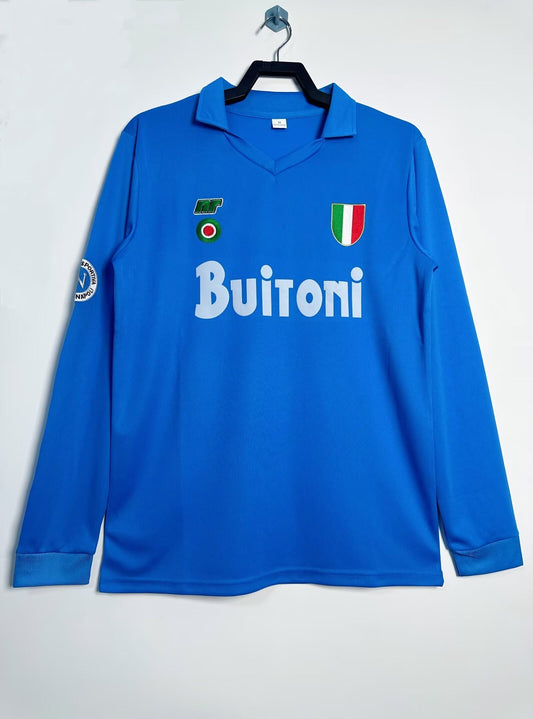 Maillot rétro homme manches longues Napoli - 1987/88