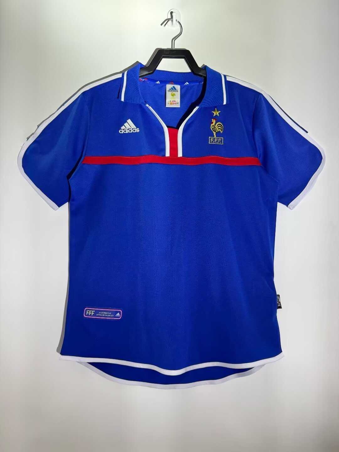 Camiseta Retro Francia Hombre - Equipación Local 2000