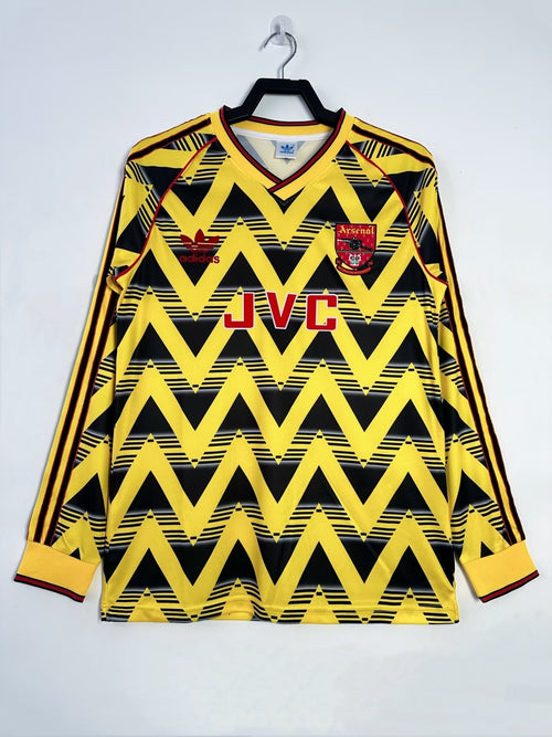 Maillot Rétro Homme Arsenal Extérieur Manches Longues - 1991/93