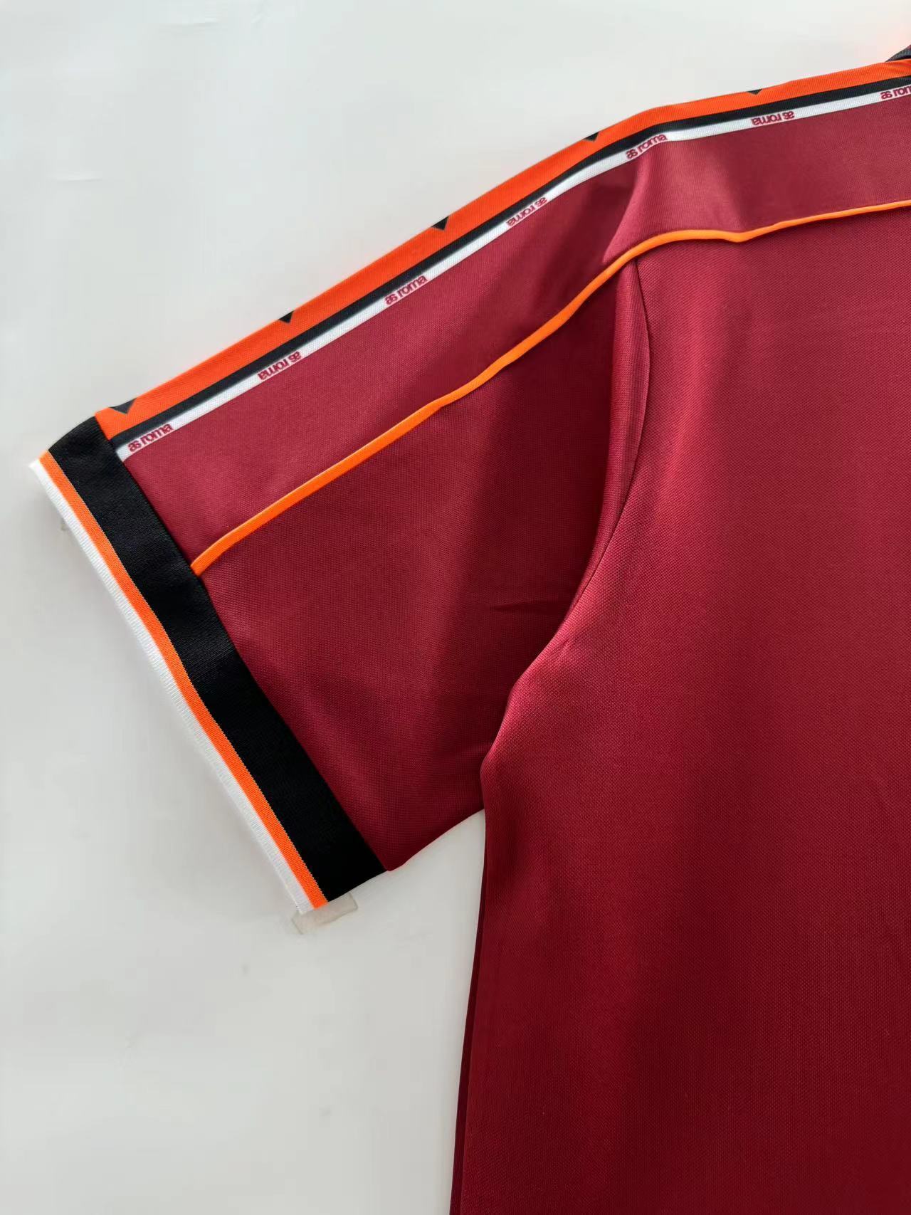 Camiseta retro para hombre del equipo Roma - 1998/1999