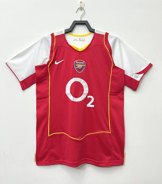 Camiseta retro de hombre del equipo Arsenal - 2004/05