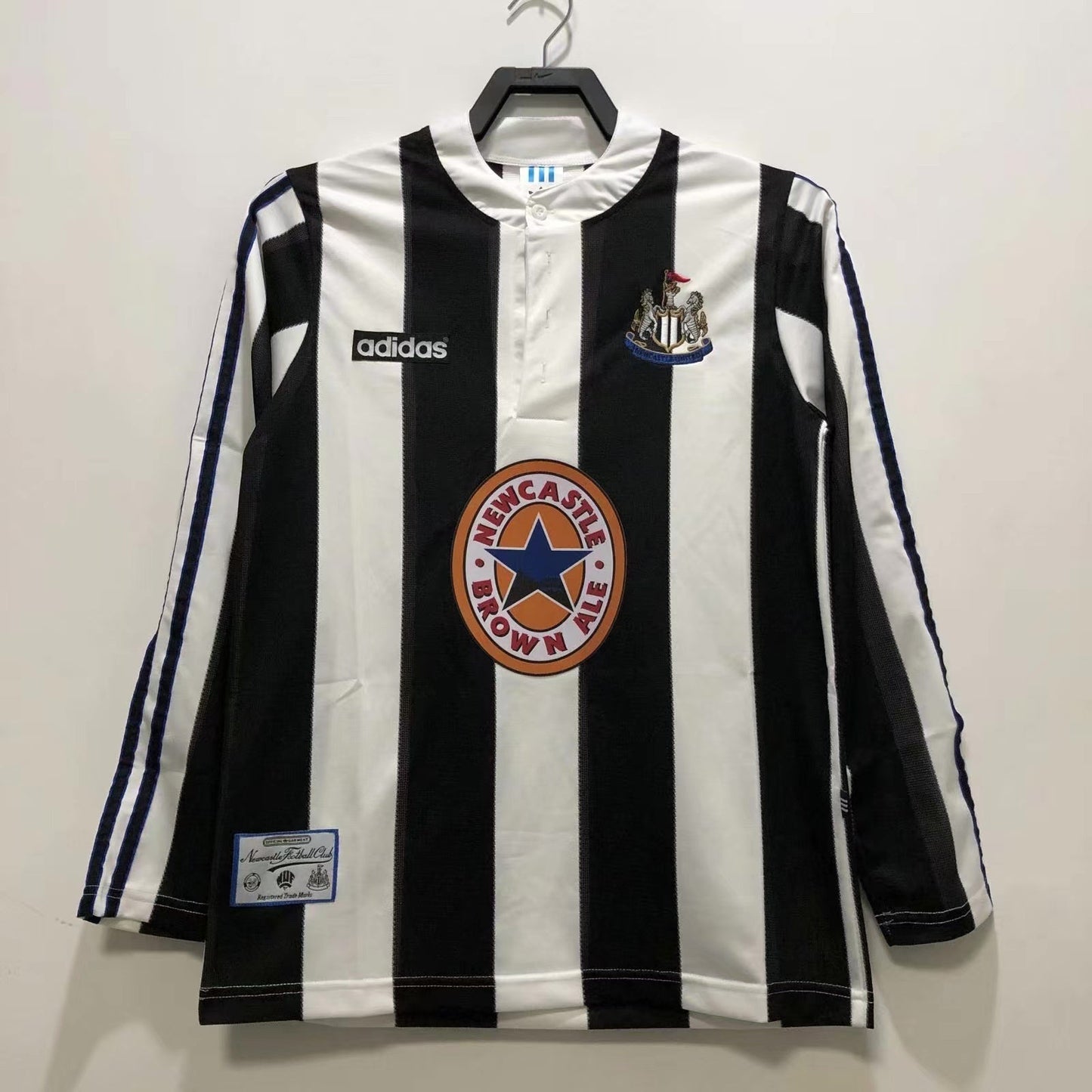Maillot rétro homme à manches longues Newcastle - 1995/97