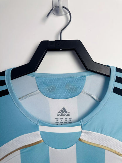 Maillot Rétro Homme Manches Longues Equipe Nationale Argentine Domicile - 2006/07