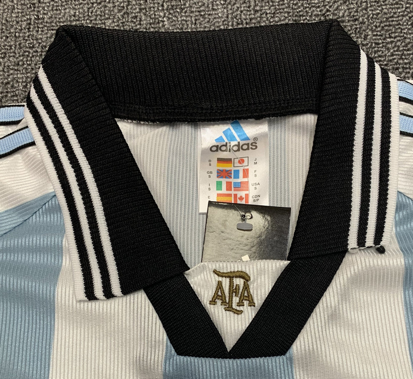 Maillot Rétro Homme Équipe Nationale d'Argentine - 1998