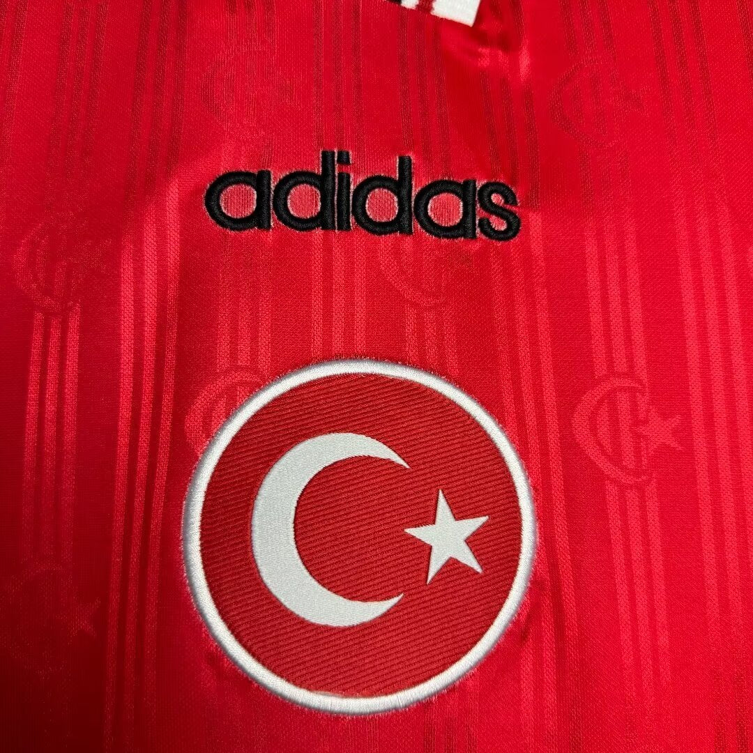 Camiseta retro para hombre de la selección nacional de Turquía - 1996
