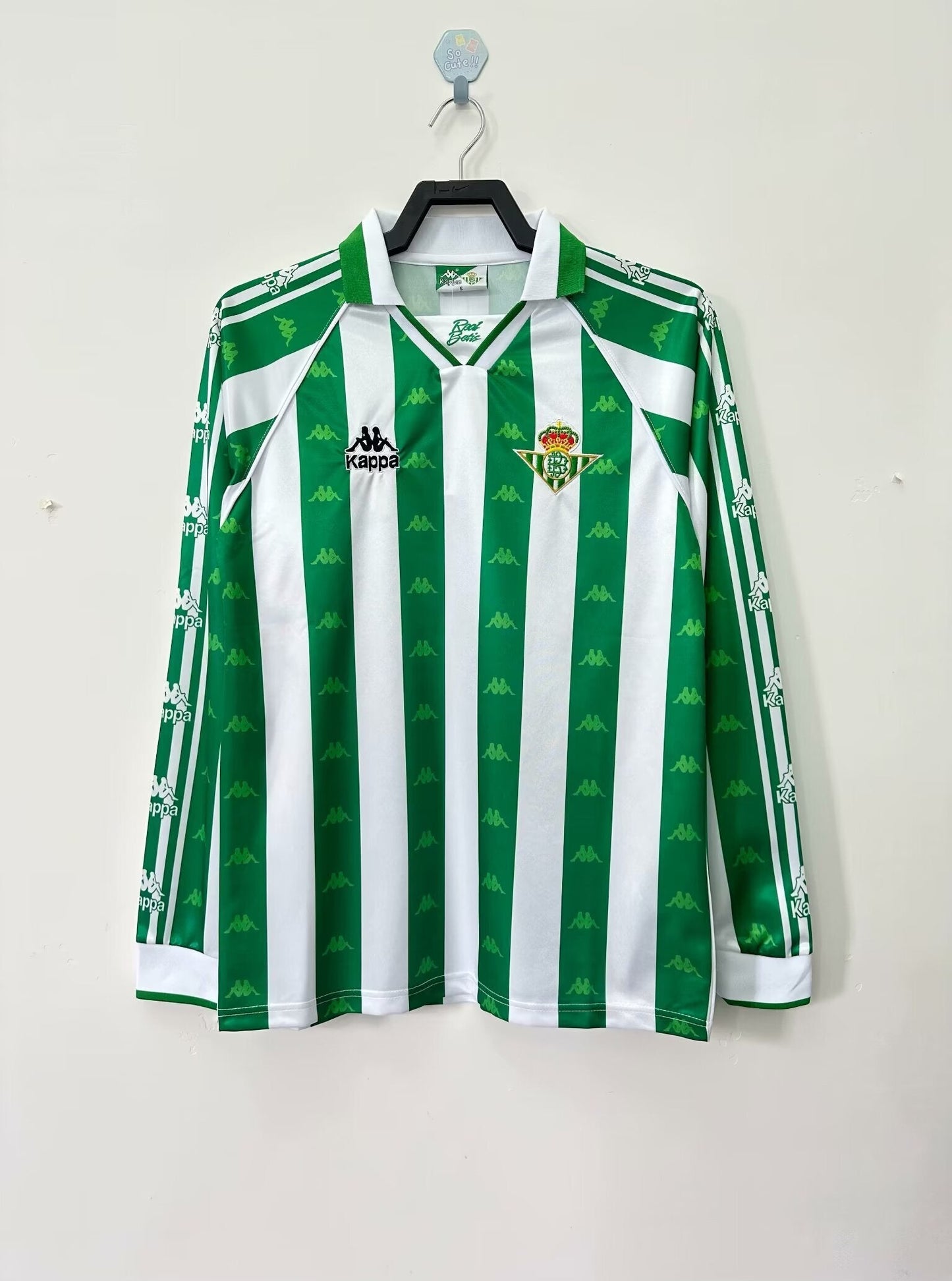Maillot Rétro Homme Manches Longues Real Betis - 1995/97