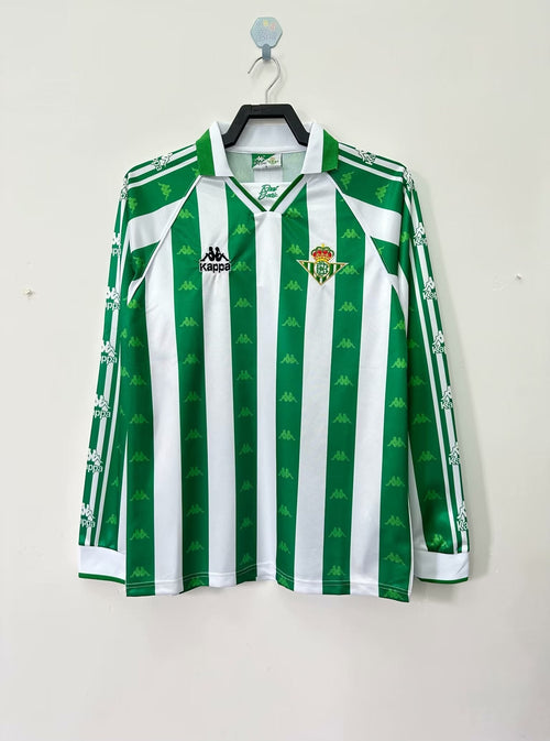 Maillot Rétro Homme Manches Longues Real Betis - 1995/97