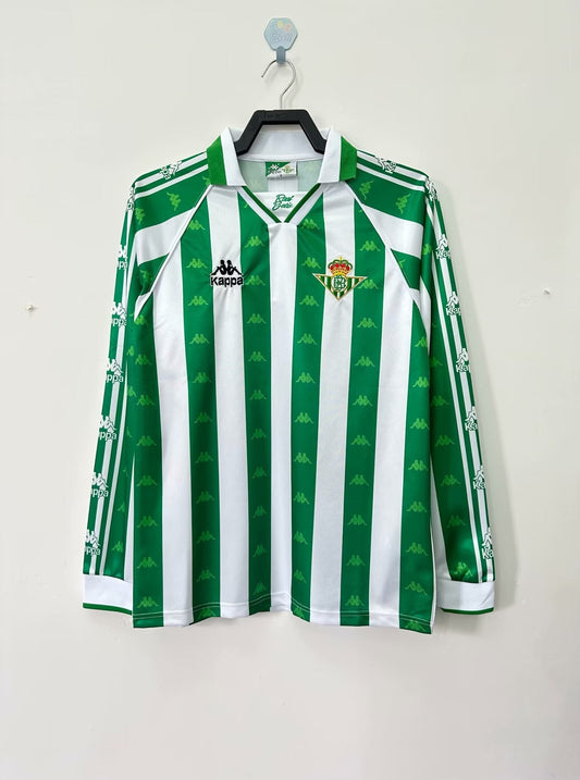 Hombre Retro Manga Larga Equipo Real Betis - 1995/97