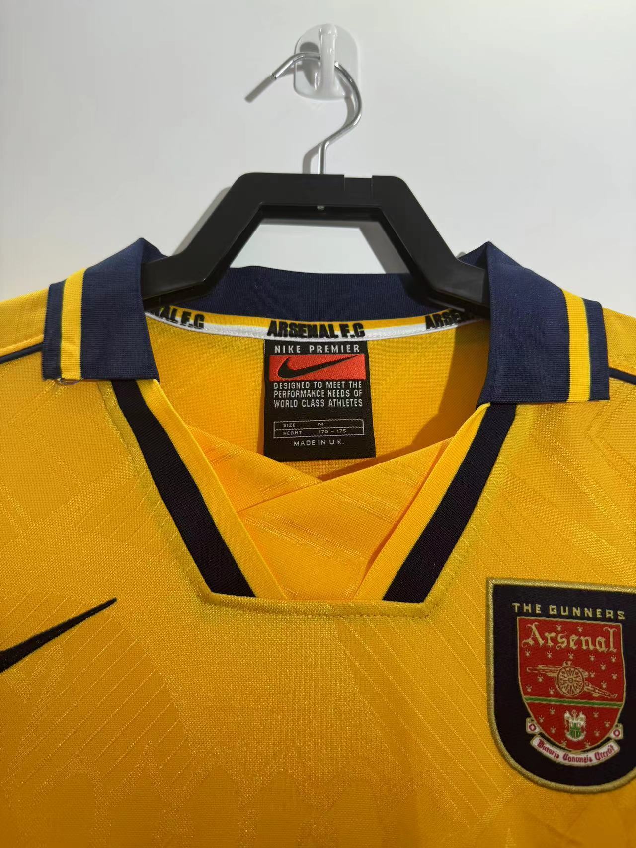 Camiseta Retro de Hombre del Arsenal Visitante - 1996/1997