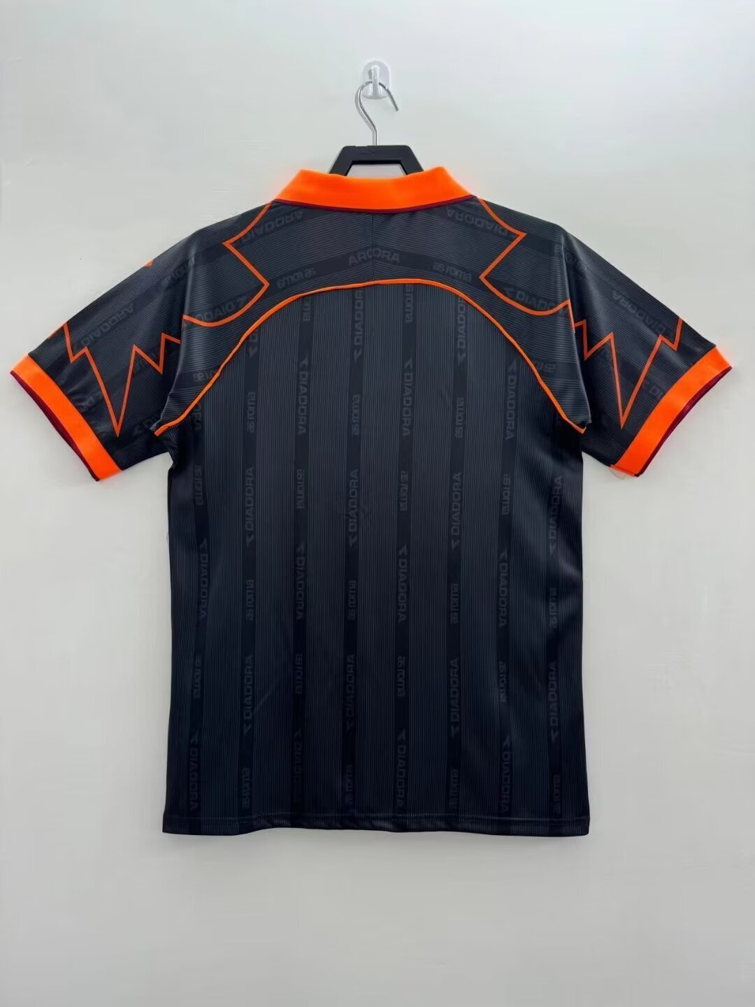 Camiseta Retro de Hombre Roma Negra - Temporada 1999/2000