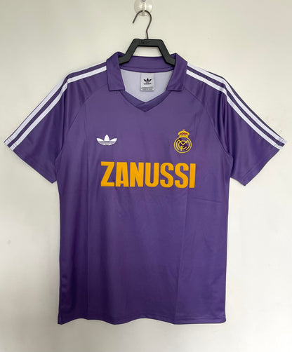 Maillot Rétro Homme Real Madrid Extérieur - 1984/85