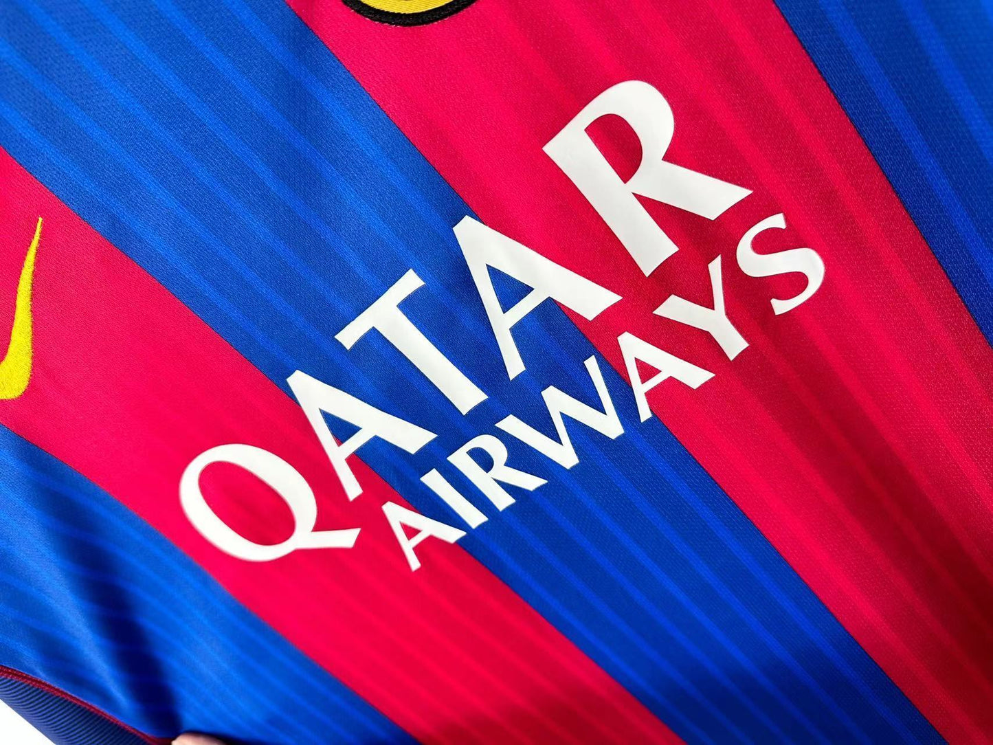 Camiseta Retro de Hombre de Manga Larga del FC Barcelona - 2016/17