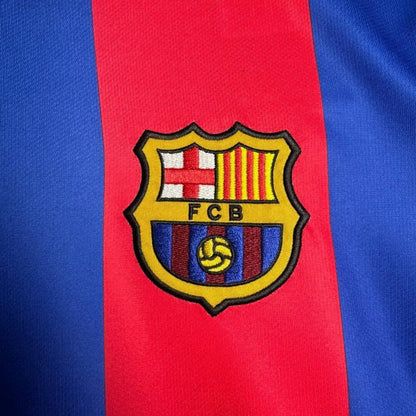 Maillot Rétro Homme Domicile FC Barcelone - 2004/2005