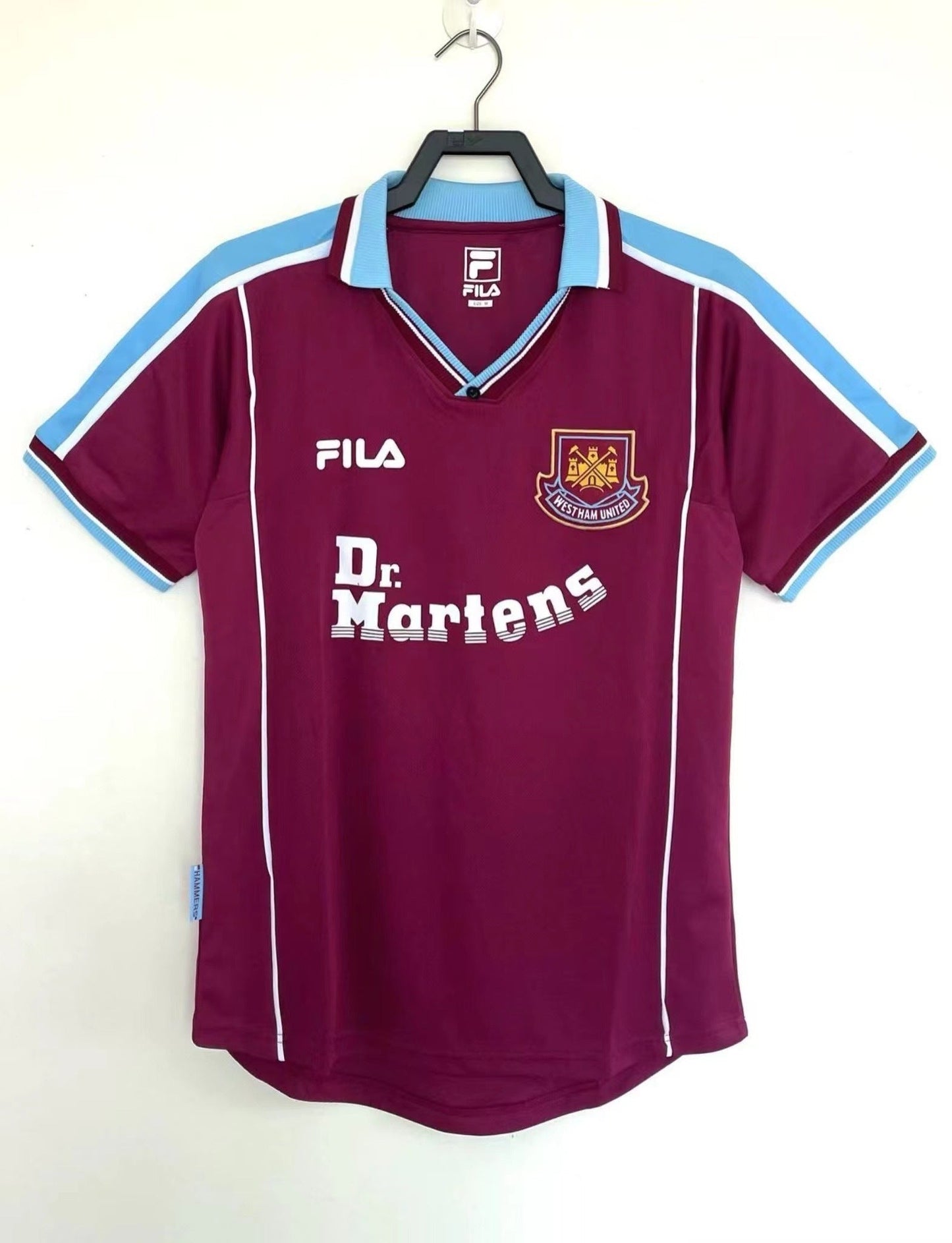 Maillot Rétro Homme Domicile West Ham - 1999/01