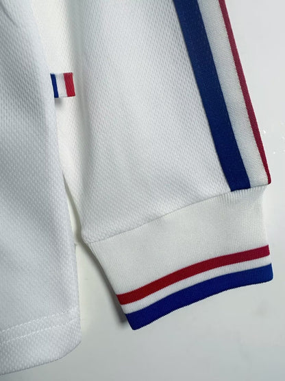 Camiseta retro de manga larga de la selección nacional de Francia para hombre - 1998
