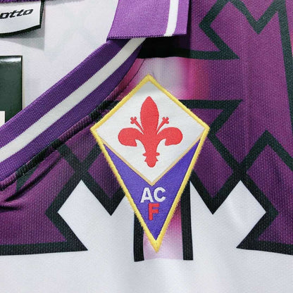 Camiseta retro de hombre Fiorentina - Equipación visitante 1992/93