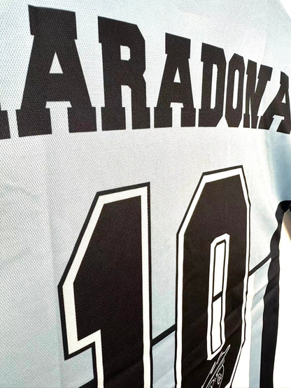 Camiseta Retro Argentina Hombre Selección Nacional Maradona Edición Conmemorativa - 2001