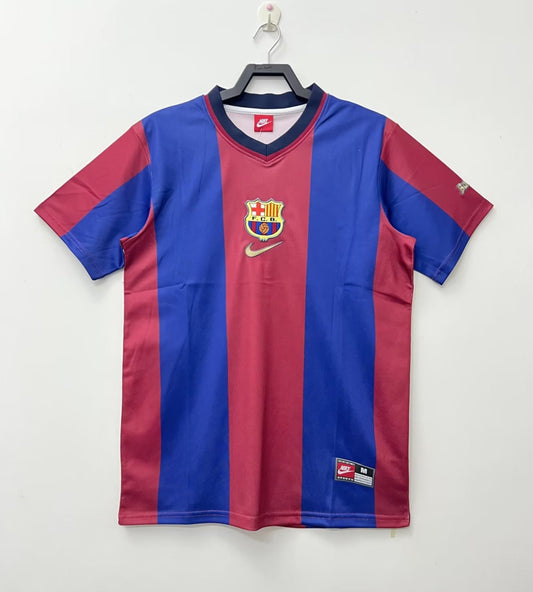 Camiseta retro de hombre del FC Barcelona - Temporada 1998/99