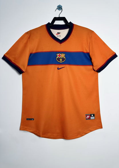 Jersey retro de hombre del equipo de Barcelona - 1998/99