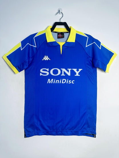 Maillot Rétro Homme Juventus Extérieur Bleu - 1997/99