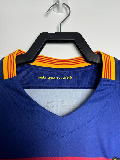 Maillot Rétro Homme Domicile Barcelone - 2015/2016