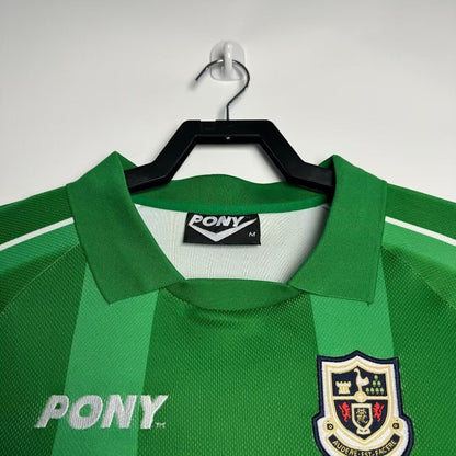 Maillot Homme Rétro Manches Longues Tottenham Équipe Vert Gardien - 1997/1999
