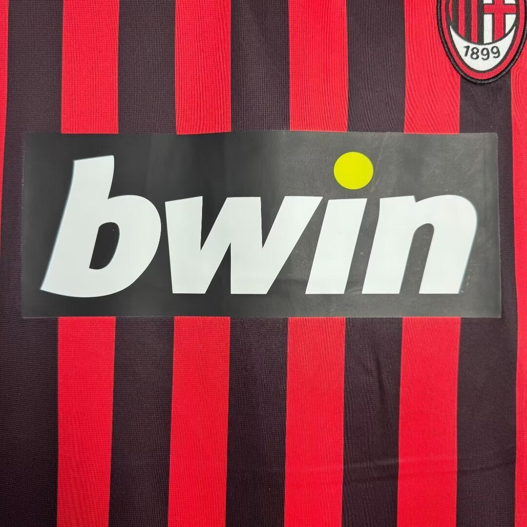Maillot Rétro Homme Milan Domicile- 2007/2008