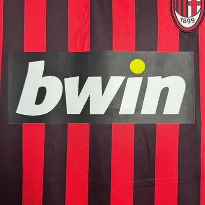 Maillot Rétro Homme Milan Domicile- 2007/2008