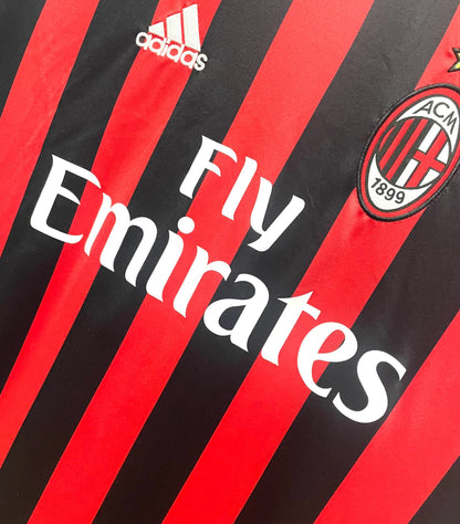 Camiseta retro de hombre Milan Equipo local - 2017/2018