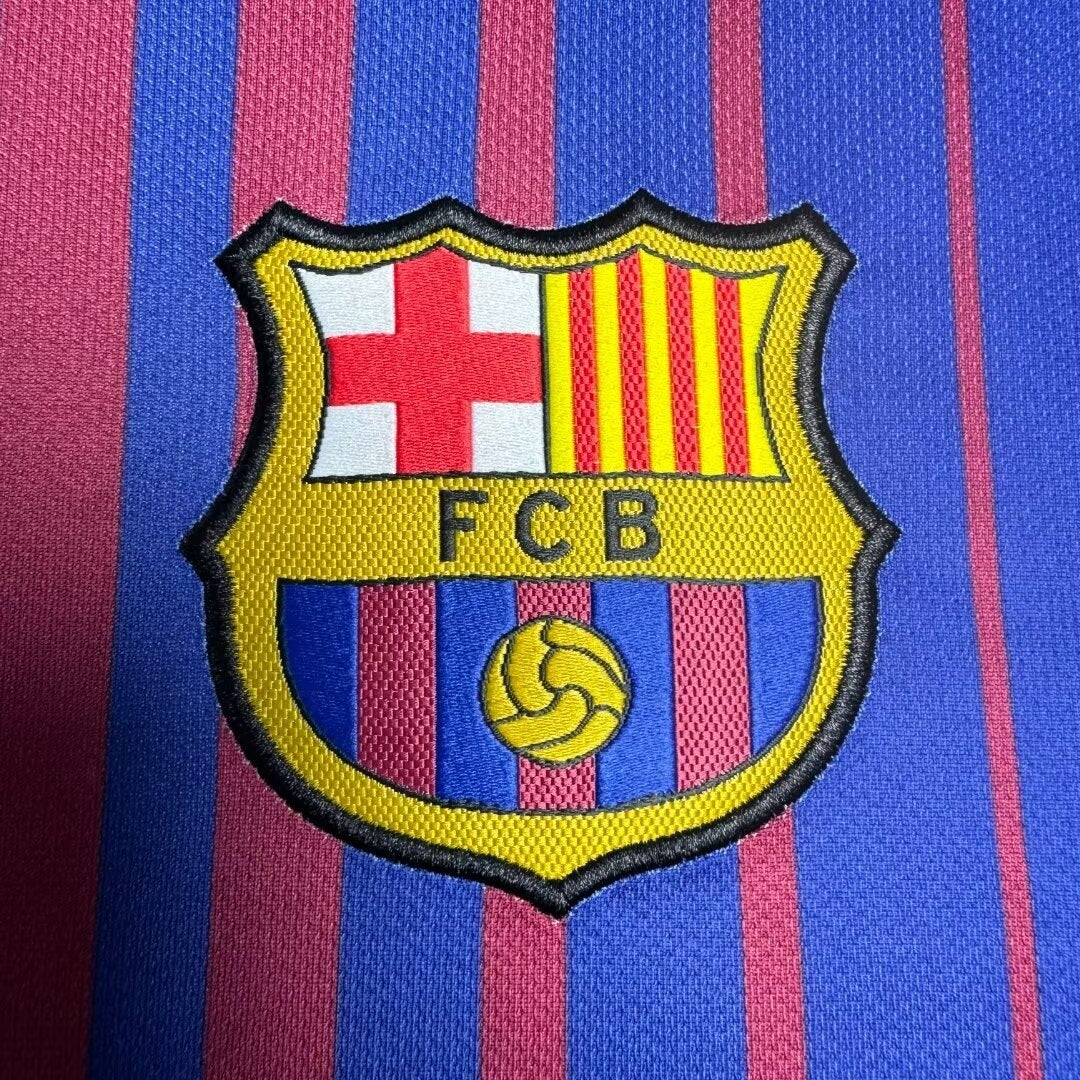 Maillot Rétro Homme Domicile Barcelone - 2017/2018