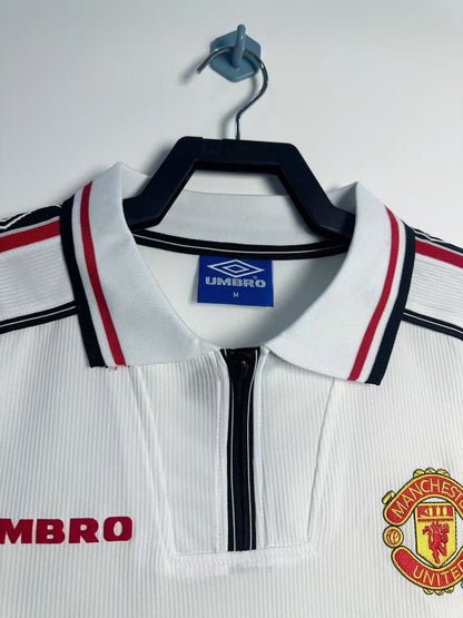 Maillot Rétro Homme Manches Longues Manchester United – Édition Commémorative 1998
