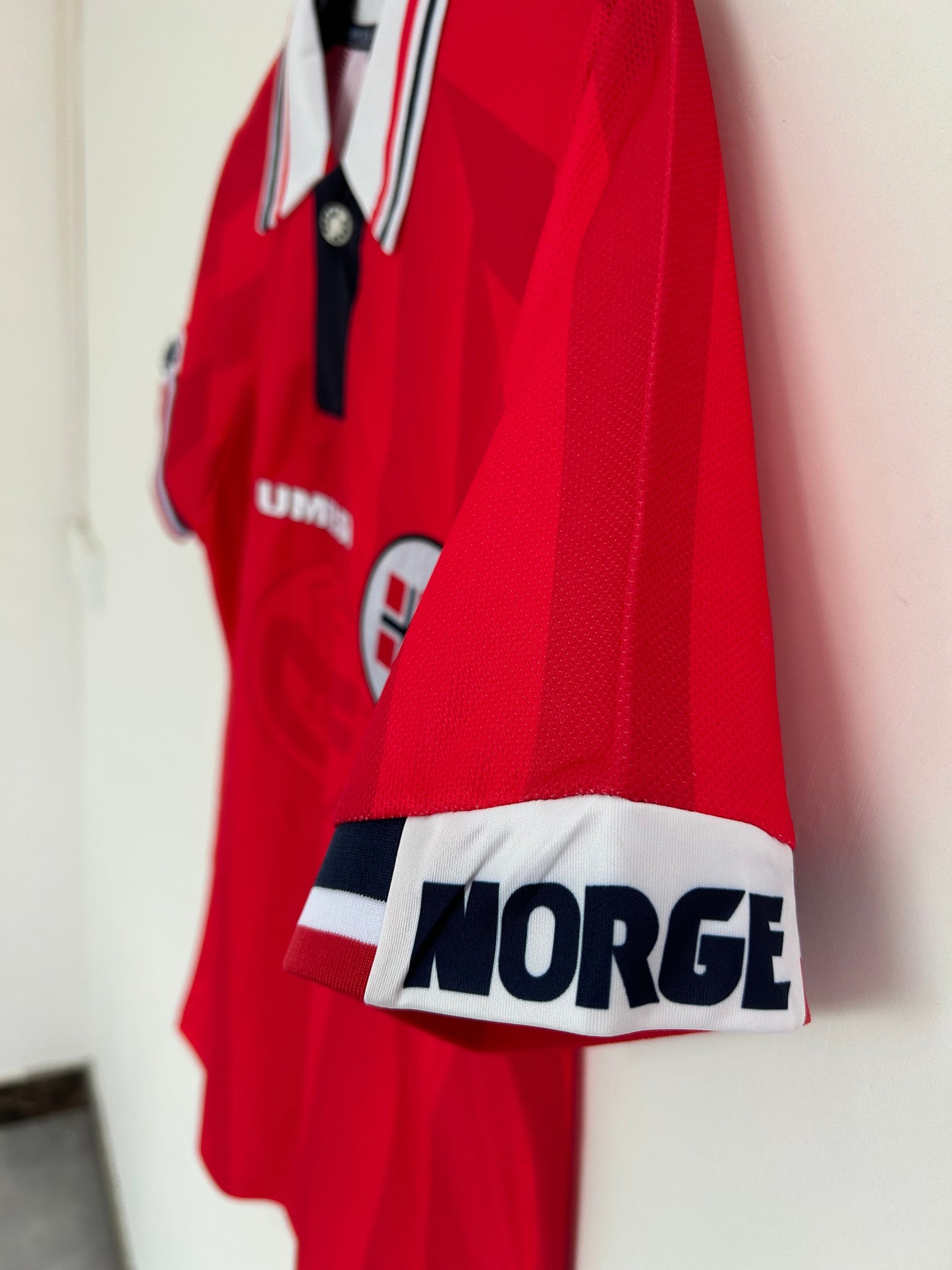 Maillot Rétro Homme Équipe Nationale Norvège - 1998