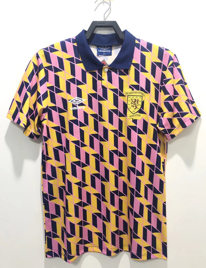 Camiseta retro de la Selección Nacional de Escocia para hombre - 1988/89