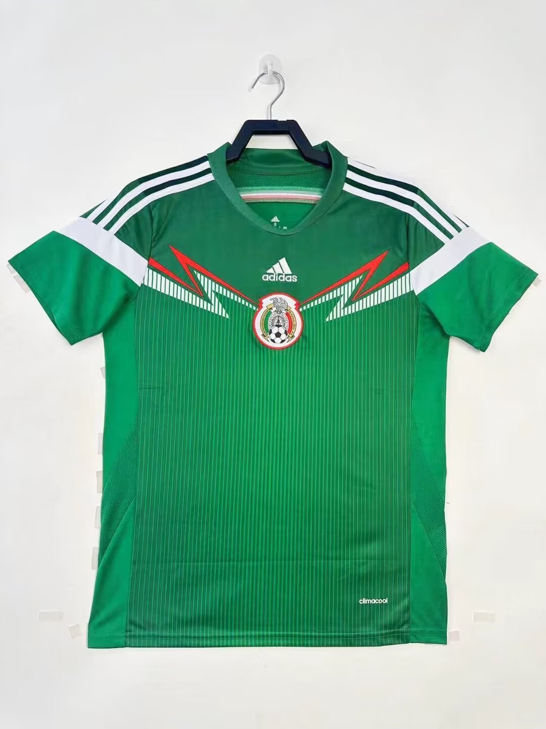Maillot Rétro Homme Équipe Nationale du Mexique Domicile Vert - 2014