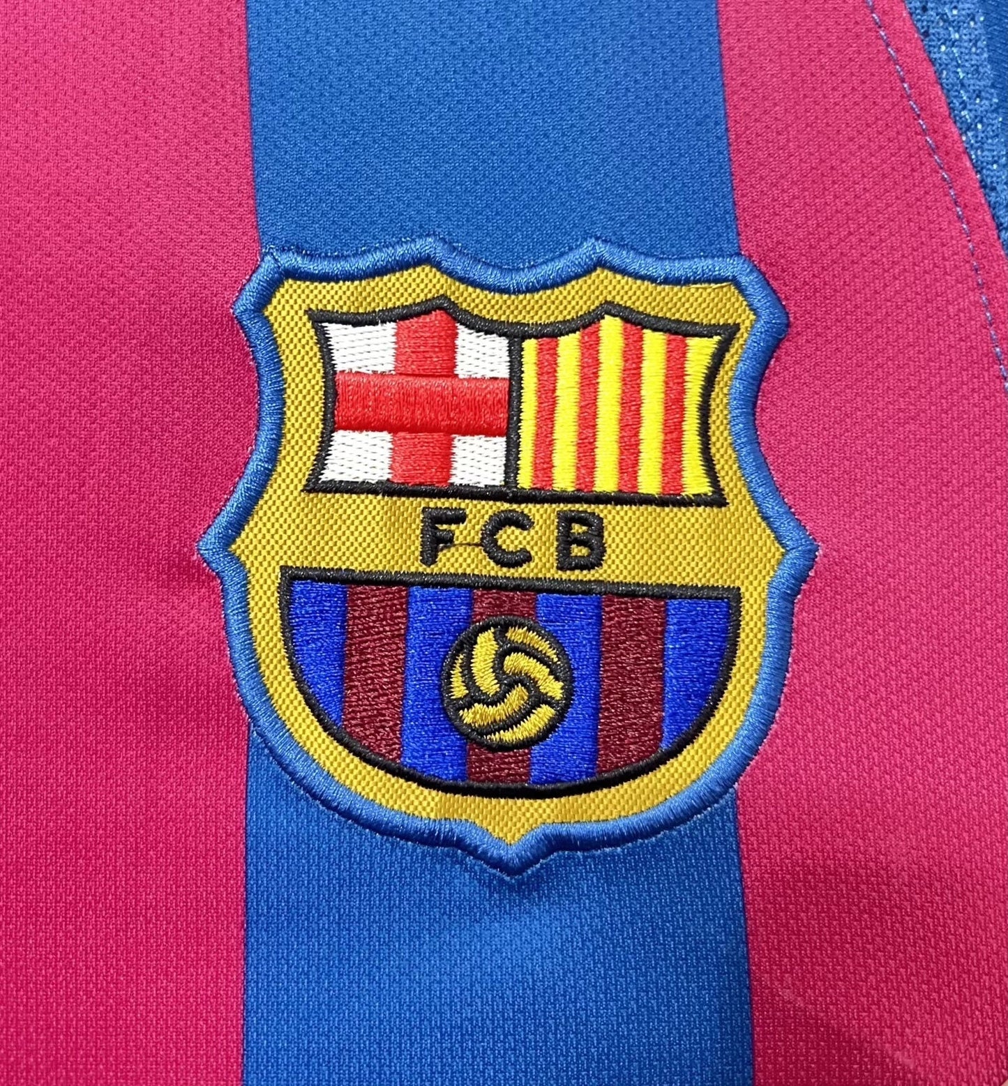Maillot Rétro Homme Manches Longues FC Barcelone - 2005/06