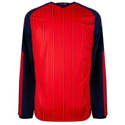 Man's Long Sleeve Spain National Team Home - 26/27