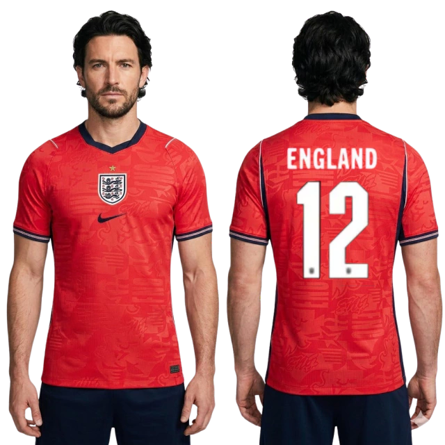 Man's Jersey England National Team Away - 26/27